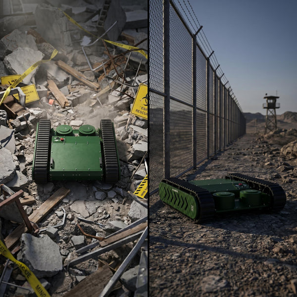 M0 Autonomous Ground Deployment Vehicle — Compact Tracked UGV Platform
