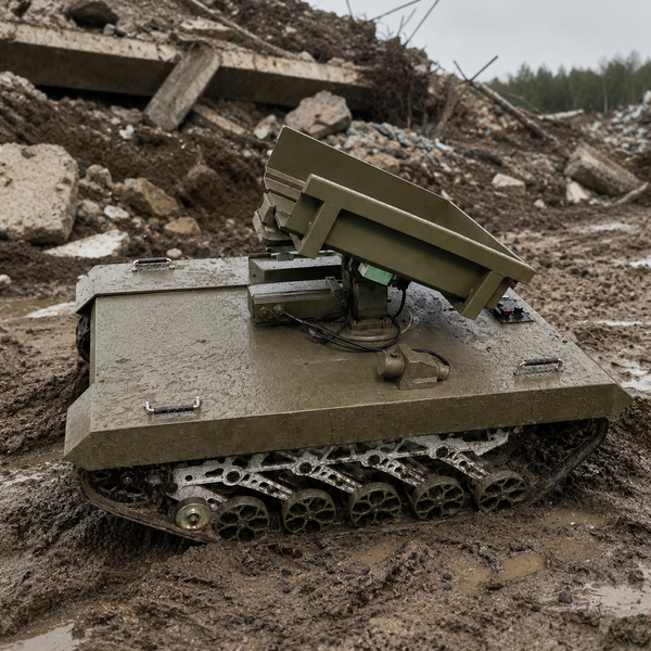 Intelligent Tracked UGV — Remote-Controlled Unmanned Ground Vehicle for Hazardous Operations