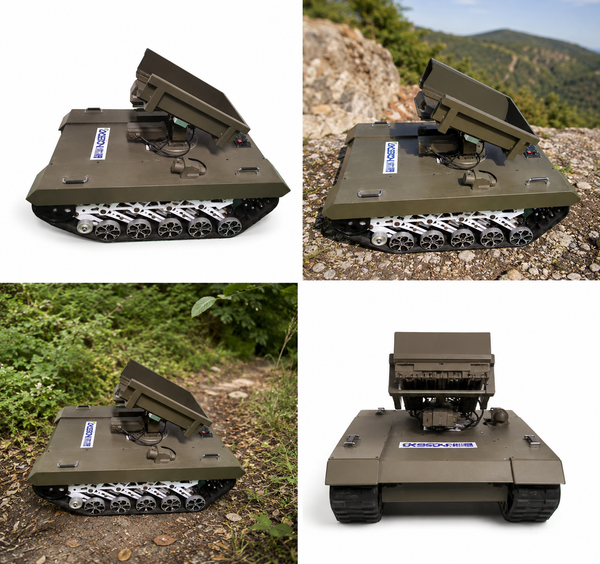 Intelligent Tracked UGV — Remote-Controlled Unmanned Ground Vehicle for Hazardous Operations